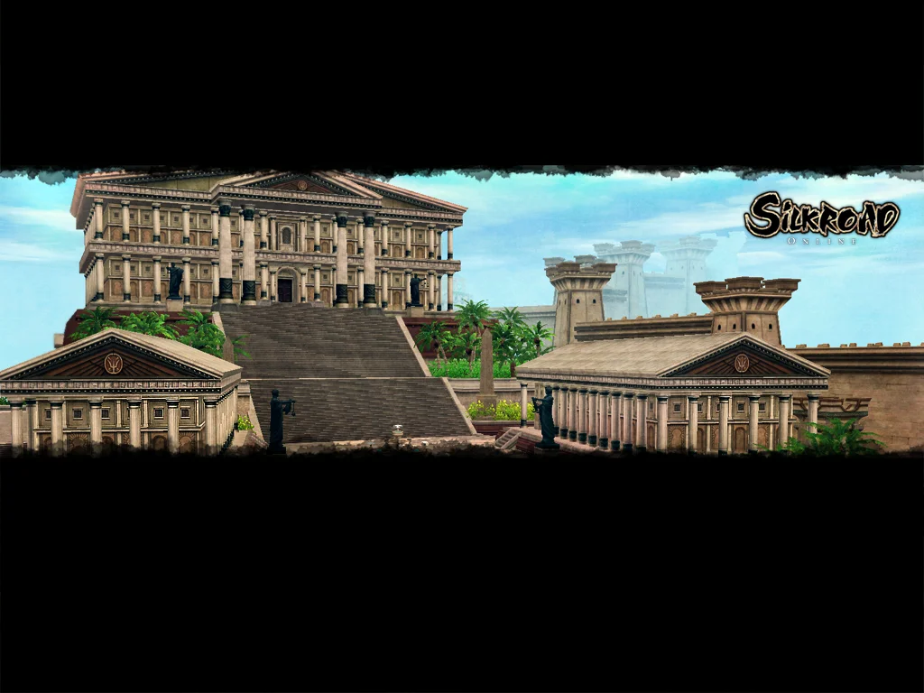 Ilustración de Silkroad para Job Cave: entradas de Hunter y Thief